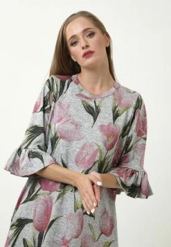 Madam-T Robe De Jour - Grau/khaki 7 Madam-T Robe De Jour - Grau/khaki -Madam-T Soldes 2022 cc6e09f11b7f47088da6b75421827e16