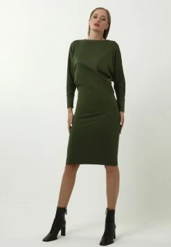 Madam-T GERA - Robe Fourreau - Khakifarben -Madam-T Soldes 2022 cc8c128a43814e7889516c7b49724cd0