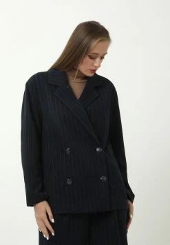 Madam-T JACKE MILAGRES - Blazer - Blau 13 Madam-T JACKE MILAGRES - Blazer - Blau -Madam-T Soldes 2022 ccee885e11dc46168a1aeab28156f04c