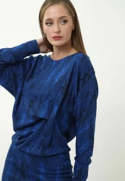 Madam-T CHERRY - Robe Fourreau - Indigo -Madam-T Soldes 2022 cd26e22a90c24fe0bee2ee112a69e5c1