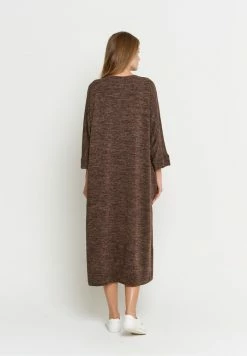 Madam-T FAILA - Robe En Jersey - Marron -Madam-T Soldes 2022 cd5e021f435c4c5eb323336d0b06d162