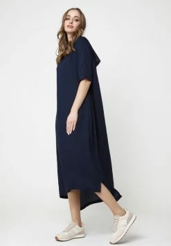Madam-T ADELINARA - Robe Longue - Blau -Madam-T Soldes 2022 cd7cd00710f04f8a9bb1a05350da7d29