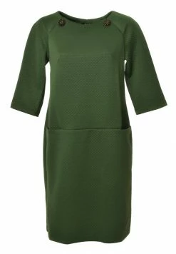 Madam-T KLEID FERULE - Robe De Jour - Green -Madam-T Soldes 2022 cdd3a97171934dcdaba50393fc05824f