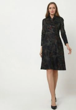 Madam-T JERSEYKLEID - Robe En Jersey - Blau Grau