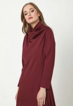Madam-T LEANES - Robe De Jour - Weinrot -Madam-T Soldes 2022 ce4eb3751d1c4009816f3760b6994818