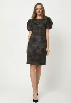 Madam-T ANGELICA - Robe En Jersey - Grau/braun -Madam-T Soldes 2022 ce58de0c17c445b396ecbde15aae7d6f