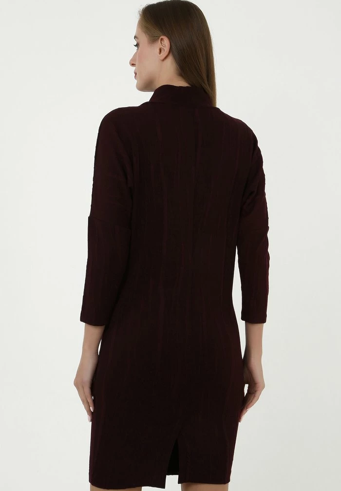 Madam-T MIKADA - Robe Fourreau - Pflaume 3 Madam-T MIKADA - Robe Fourreau - Pflaume – Image 3