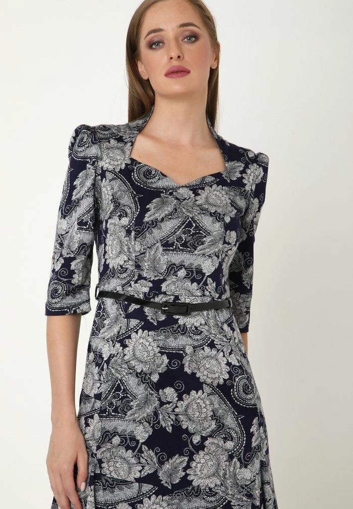 Madam-T LUNA - Robe De Soirée - Blau, Grau 5 Madam-T LUNA - Robe De Soirée - Blau, Grau – Image 5