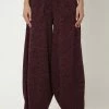Madam-T HOSE CABULA - Pantalon Classique - Weinrot