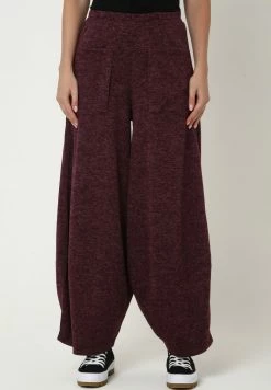 Madam-T HOSE CABULA - Pantalon Classique - Weinrot