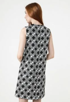 Madam-T LANA - Robe De Jour - Schwarz-weiss -Madam-T Soldes 2022 cec6eb8e3a8d44ab90d8dca3ffb98c3e