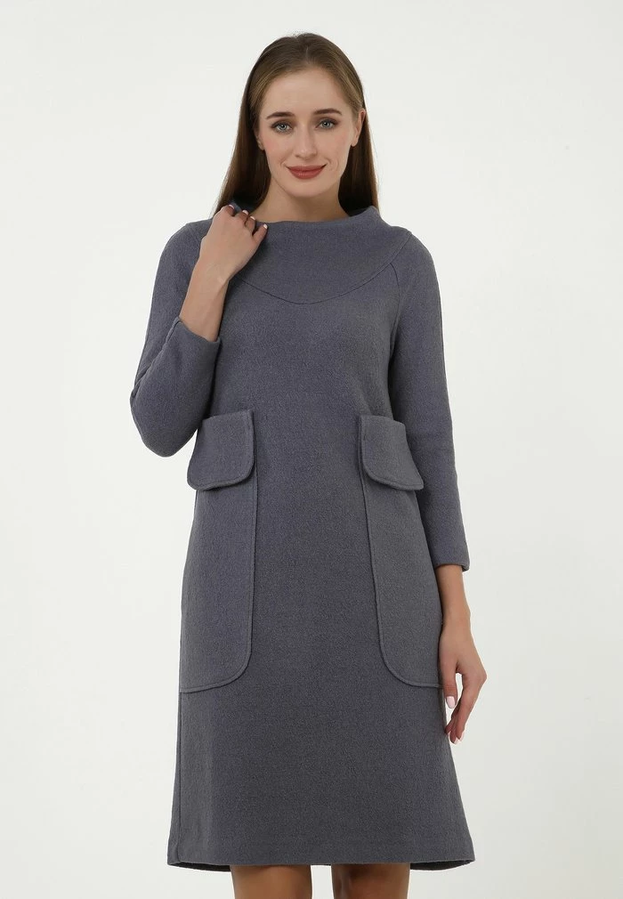 Madam-T ELSA - Robe De Jour - Grau 1 Madam-T ELSA - Robe De Jour - Grau