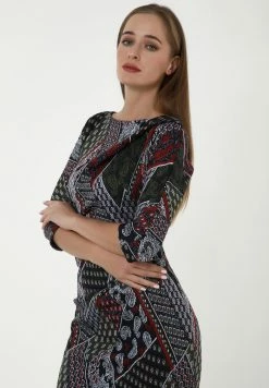 Madam-T PIHTA - Robe Fourreau - Khaki, Rot 14 Madam-T PIHTA - Robe Fourreau - Khaki, Rot -Madam-T Soldes 2022 ced6382e1427463299afb355381841fb