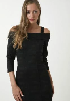 Madam-T ALTOONA - Robe Fourreau - Blau/braun -Madam-T Soldes 2022 cf2c615bc54d460c8a30a2d852a7561e