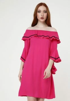 Madam-T SALLY - Robe De Jour - Fuchsie