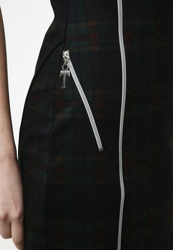 Madam-T KALETA - Robe Fourreau - Grün Schwarz 6 Madam-T KALETA - Robe Fourreau - Grün Schwarz – Image 6