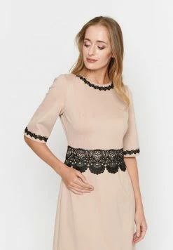 Madam-T SOPHIKO - Robe De Jour - Beige -Madam-T Soldes 2022 d02f21e93c8b4797b44da404e761d2b4