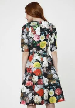 Madam-T Robe De Jour - Schwarz, Weiß 9 Madam-T Robe De Jour - Schwarz, Weiß -Madam-T Soldes 2022 d02f66ea89c9457592a368296637b23f