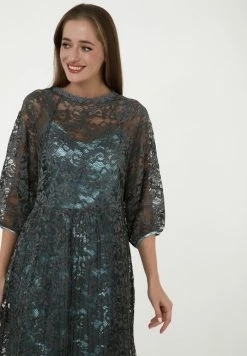 Madam-T ADAMASA - Robe De Soirée - Dunkelgrau -Madam-T Soldes 2022 d0389eec0e8a4646b15977da53c5840f