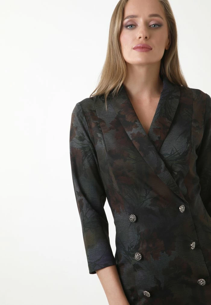 Madam-T KONTATA - Robe Fourreau - Grau/braun 7 Madam-T KONTATA - Robe Fourreau - Grau/braun – Image 7