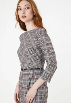 Madam-T Robe De Jour - Grau/ Weinrot 10 Madam-T Robe De Jour - Grau/ Weinrot -Madam-T Soldes 2022 d0579ae483224ae6a237433b9c11f0f3