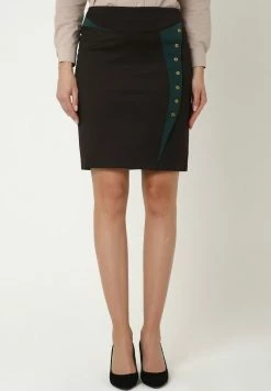 Madam-T ROCK ROCK GUCHANA - Jupe Crayon - Braun