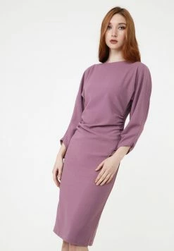 Madam-T Robe Fourreau - Rosa -Madam-T Soldes 2022 d0c79a83bbcc429590c411e008b1f4b4