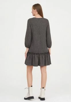 Madam-T FIKERA - Robe De Jour - Beige Schwarz -Madam-T Soldes 2022 d0f4417236ae4e5a9d19bf79548898d2