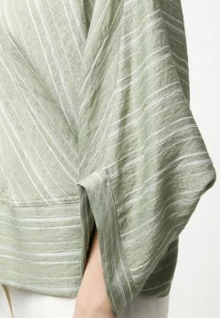 Madam-T LORETTA - Blouse - Khaki, White -Madam-T Soldes 2022 d0f8977c1247478180d70b26e8900361