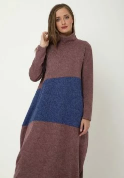 Madam-T Robe De Jour - Pink Indigo -Madam-T Soldes 2022 d100ec87e88b49f7846d18974fe96a2e