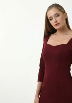 Madam-T MADJERA - Robe De Jour - Weinrot -Madam-T Soldes 2022 d11edfc315174e5aa3afa87f3cb37c89