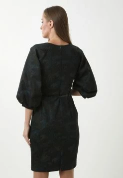 Madam-T NATALI - Robe Fourreau - Grün, Weinrot -Madam-T Soldes 2022 d123cc5a969f4595b39158332f91365c