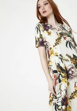 Madam-T Robe De Jour - Milchig Gelb -Madam-T Soldes 2022 d1376ee9360f412e90b1937fc179be0a