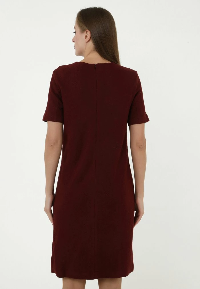 Madam-T MALU - Robe En Jersey - Weinrot 3 Madam-T MALU - Robe En Jersey - Weinrot – Image 3