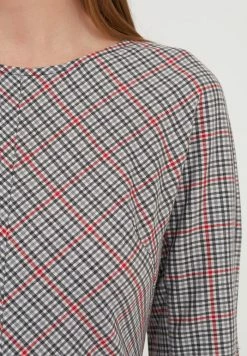 Madam-T KORFU - Robe Fourreau - Grüner Zig/rot -Madam-T Soldes 2022 d1596aacb9cb4b7789d135d049066996