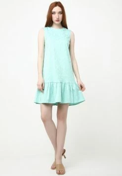 Madam-T GAISA - Robe De Jour - Aqua