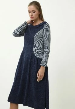 Madam-T PATRICIA - Robe De Jour - Blau -Madam-T Soldes 2022 d17178c5ddf7495d9e95c520130da20c