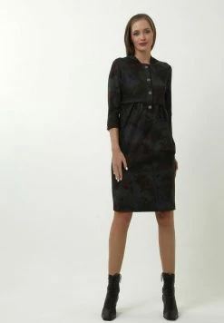 Madam-T VETRA - Robe Fourreau - Grau, Braun -Madam-T Soldes 2022 d1b3451d0cc54ae99aef966e57c17f95