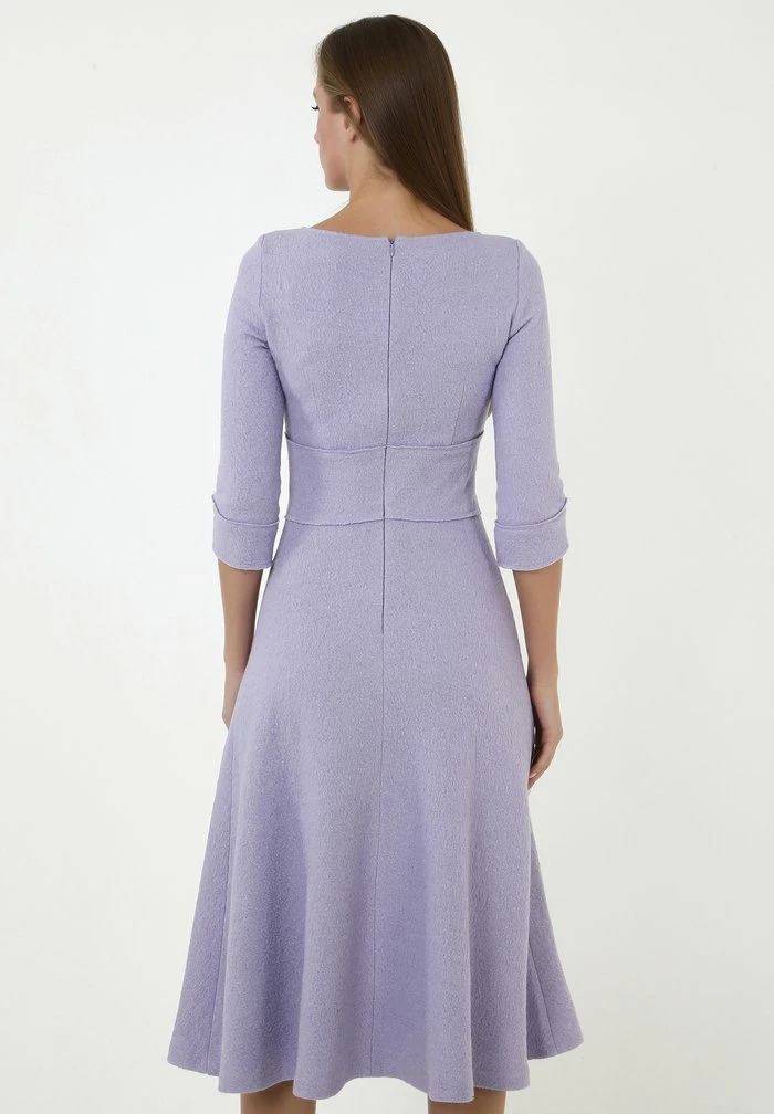 Madam-T YANNA - Robe En Jersey - Lila 3 Madam-T YANNA - Robe En Jersey - Lila – Image 3