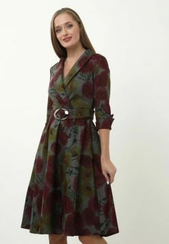 Madam-T NENSI - Robe De Jour - Grau, Senf -Madam-T Soldes 2022 d1c4568214d14117a1136d378ea5a2e4