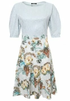 Madam-T Robe De Jour - Hellblau Braun -Madam-T Soldes 2022 d22fa4f29efb4a2b9e12f092c5643a3a