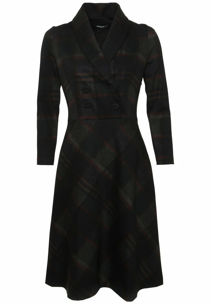 Madam-T JERSEYKLEID - Robe En Jersey - Schwarz Grün 8 Madam-T JERSEYKLEID - Robe En Jersey - Schwarz Grün – Image 8