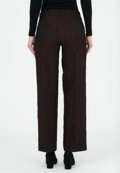 Madam-T ROZALIA - Pantalon Classique - Black/burgundy 11 Madam-T ROZALIA - Pantalon Classique - Black/burgundy -Madam-T Soldes 2022 d29e2e23991e4167a2c781db0e661931