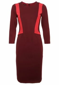 Madam-T RUTA - Robe Fourreau - Weinrot, Koralle -Madam-T Soldes 2022 d2f4ce0d6bf24bb5a8dbb9a492a26c2b