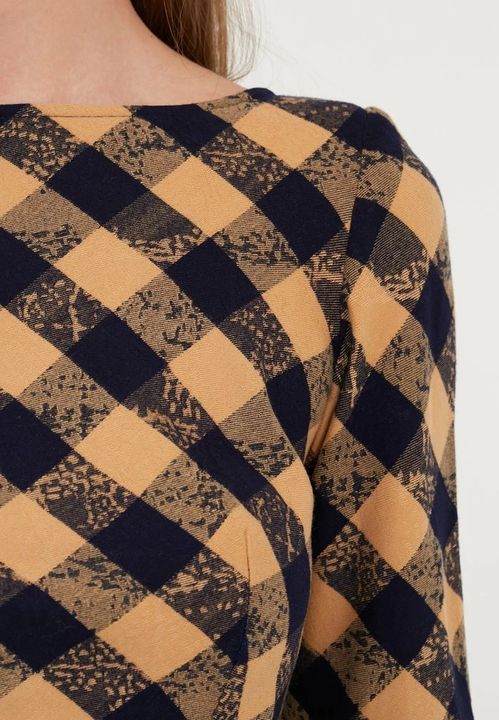 Madam-T MUARA - Robe Fourreau - Beige/blau 5 Madam-T MUARA - Robe Fourreau - Beige/blau – Image 5