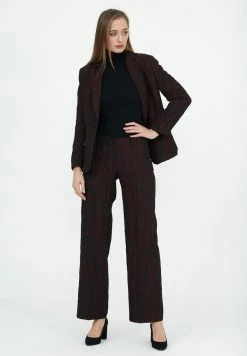 Madam-T ROZALIA - Pantalon Classique - Black/burgundy 17 Madam-T ROZALIA - Pantalon Classique - Black/burgundy -Madam-T Soldes 2022 d3238a3f78ba435f8cc4b801acb1cc9e