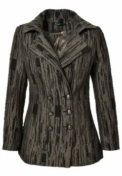 Madam-T KSIA - Blazer - Black/khaki -Madam-T Soldes 2022 d3315bef2cb9488080ee48ae54fec661