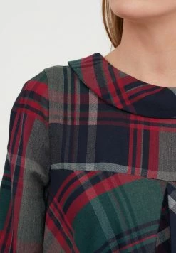 Madam-T JULIE - Robe De Jour - Grün/ Rot -Madam-T Soldes 2022 d39948c9ca474b999131a9e8fc2547ba