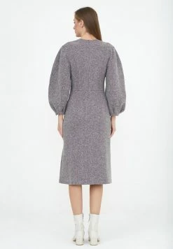 Madam-T Robe De Jour - Blauddk Lila -Madam-T Soldes 2022 d406cae8c1c14afe9ead24873479fe9e