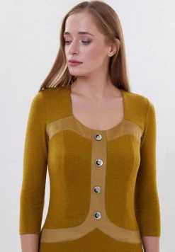 Madam-T Robe Longue - Light Brown -Madam-T Soldes 2022 d43623cf896e47cba5d6eca5ef58d2a9